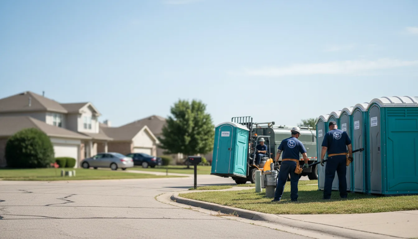 Porta Potty Rental in Strongsville, OH near me